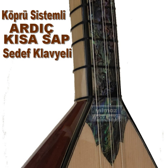 KÖPRÜ SİSTEMLİ SEDEF KLAVYELİ KISA SAP ARDIÇ 43 cm