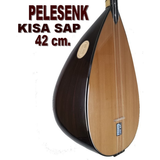 Kısa Sap Bağlama Pelesenk 42 cm