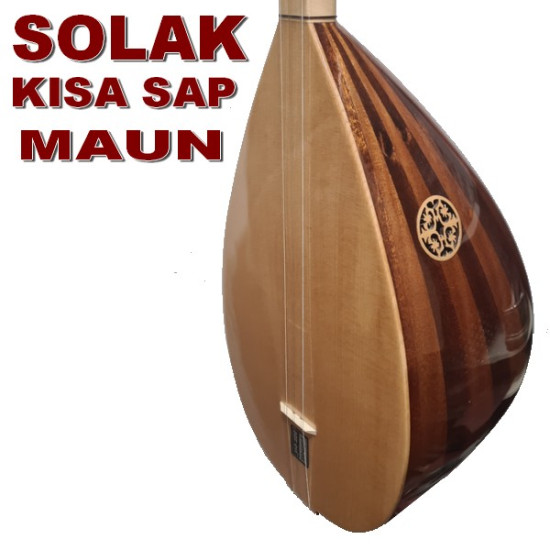 Solak Maun Yaprak  Bağlama Kısa Sap  41.5 cm